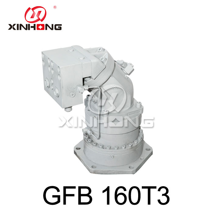 Hydraulische snelheidsreducer voor rotatie